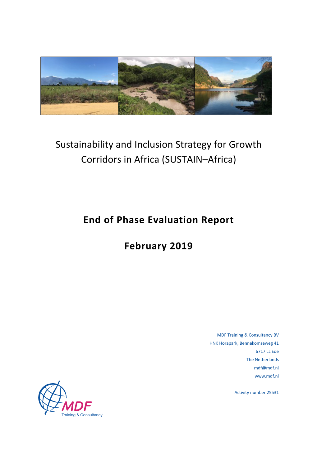 Sustainability and Inclusion Strategy for Growth Corridors in Africa (SUSTAIN–Africa)