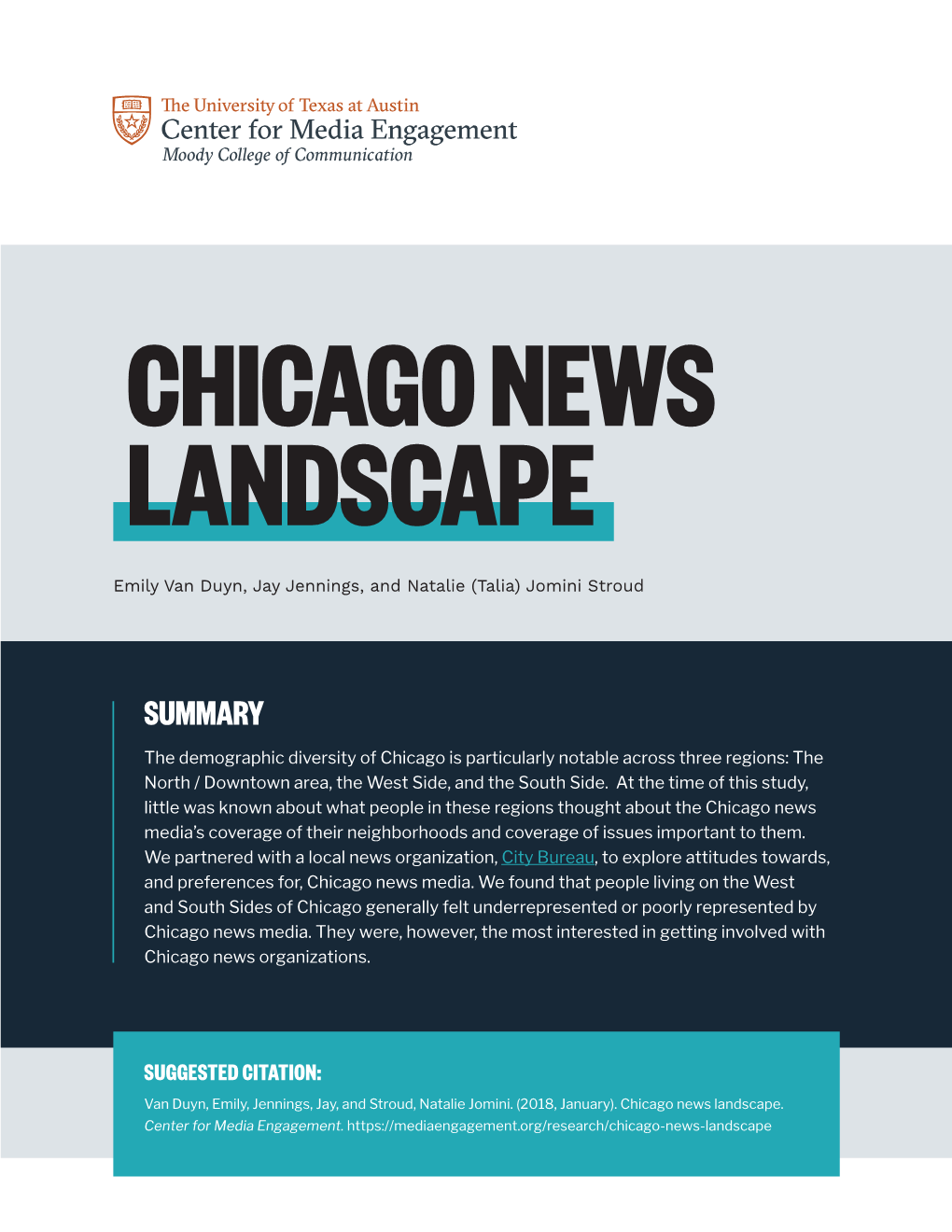 Chicago News Landscape