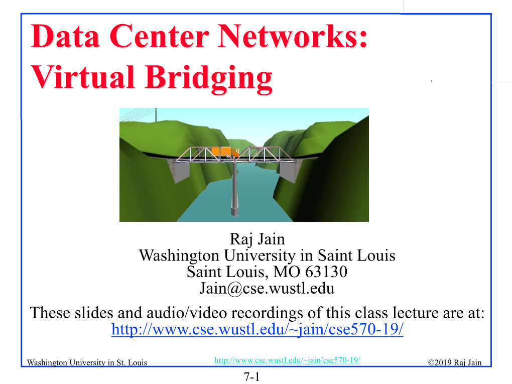 Data Center Networks Virtual Bridging