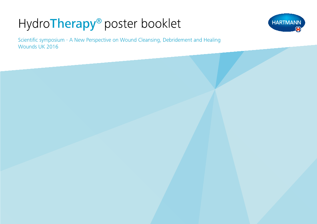 Hydrotherapy® Poster Booklet