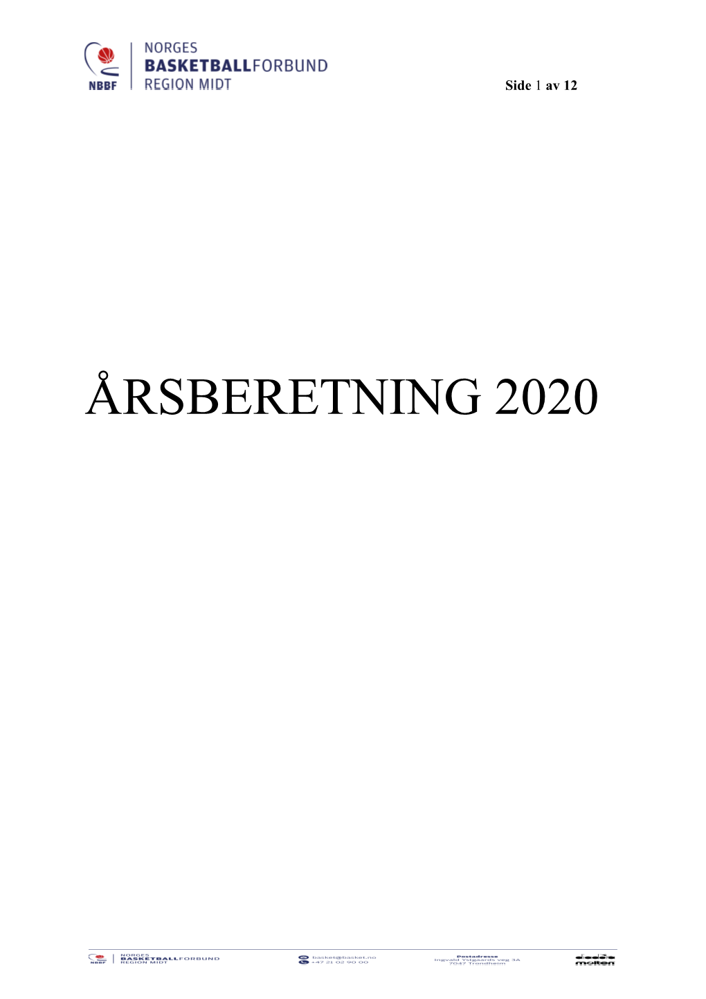 RM 21 Årsberetning 2020