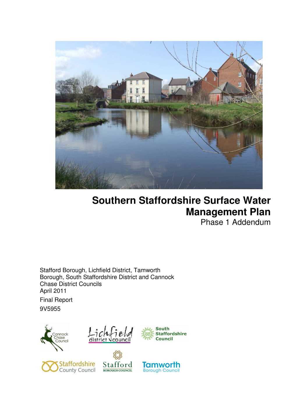 Southern Staffordshire Surface Water Management Plan Phase 1 Addendum