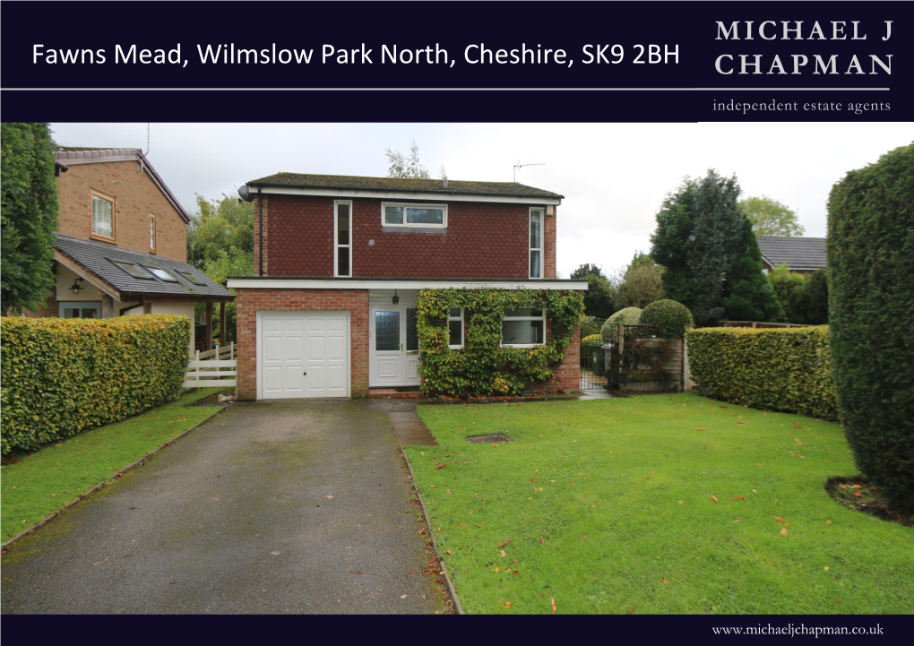 Fawns Mead, Wilmslow Park North, Cheshire, SK9 2BH