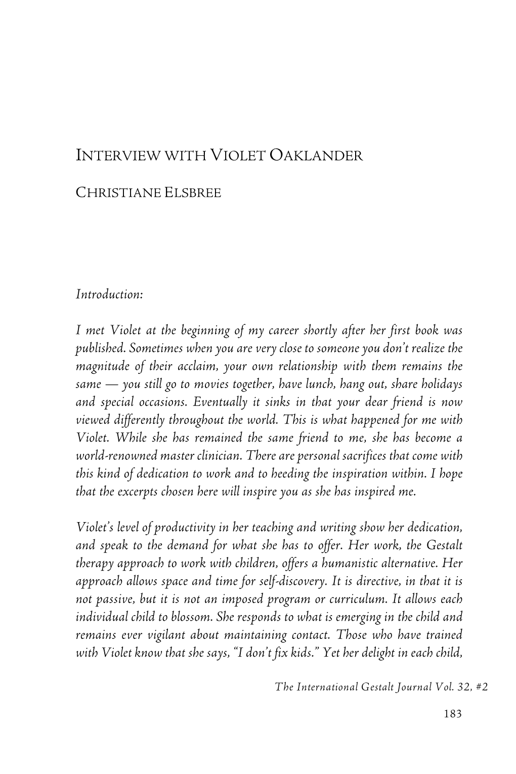 Writing in Therapy a Gestalt Approach.Wpd