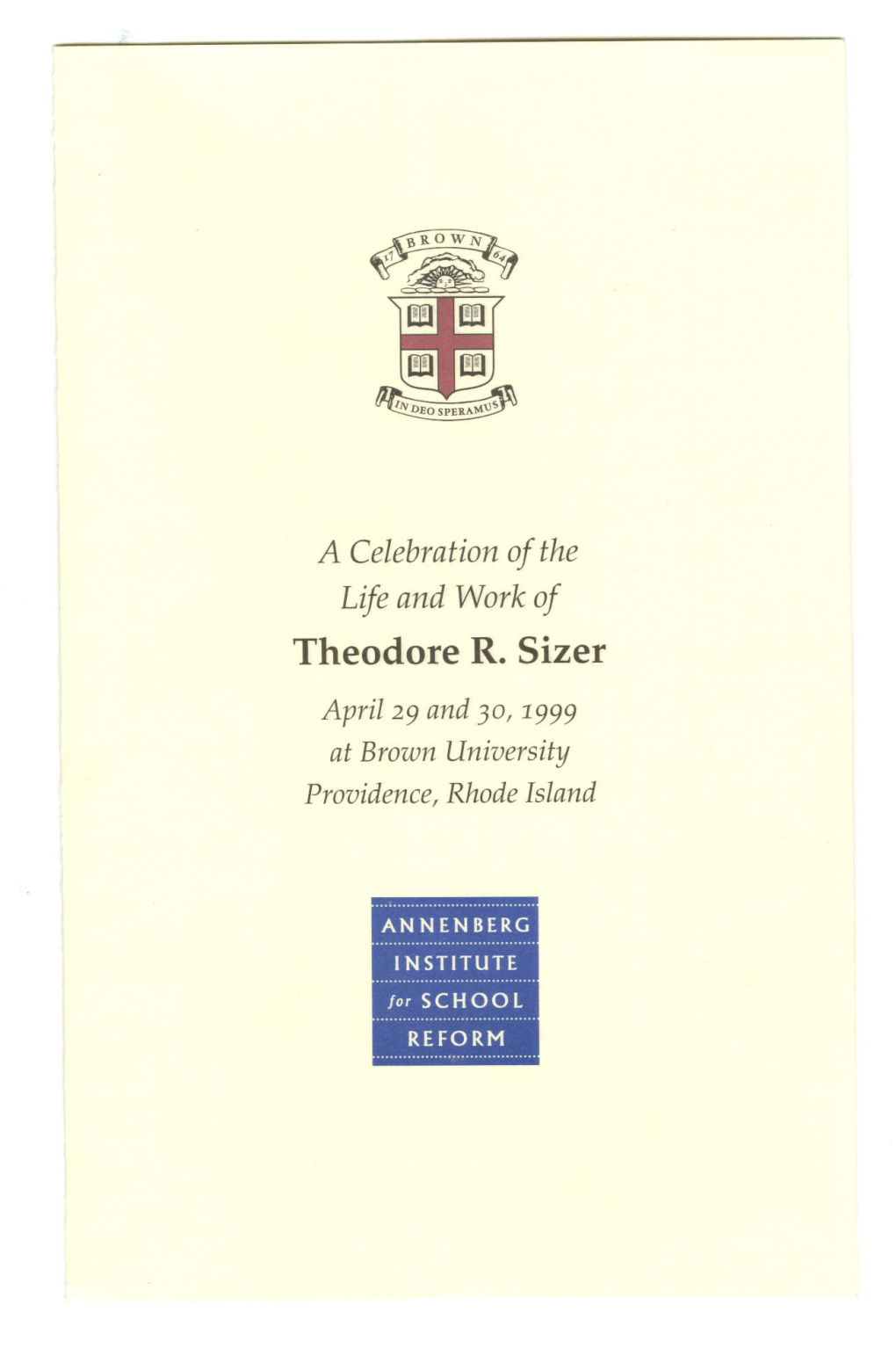 Theodore R. Sizer