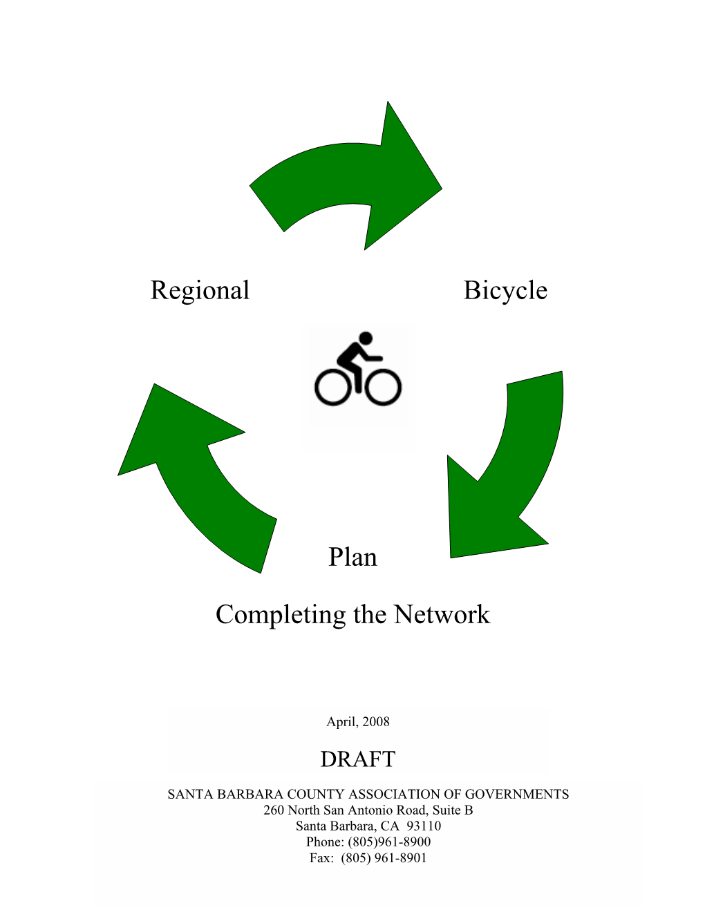 Bicycle Plan Regional Completing the Network
