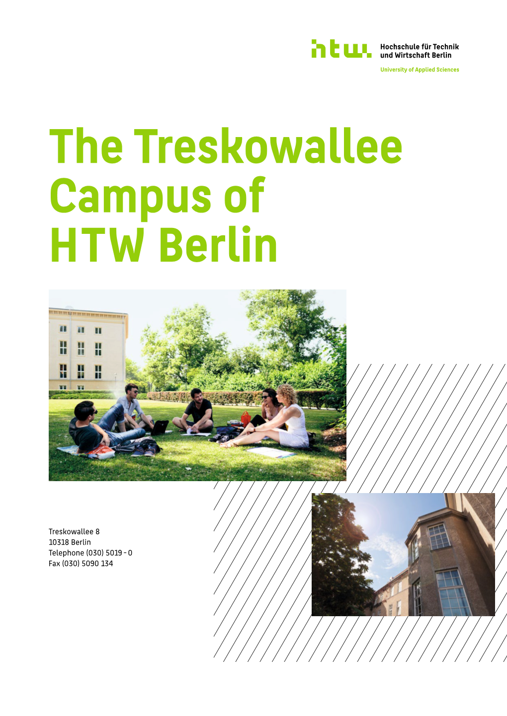 The Treskowallee Campus of HTW Berlin