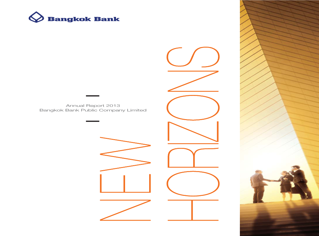 BBL: Bangkok Bank Public Company Limited | Annual Report 2013