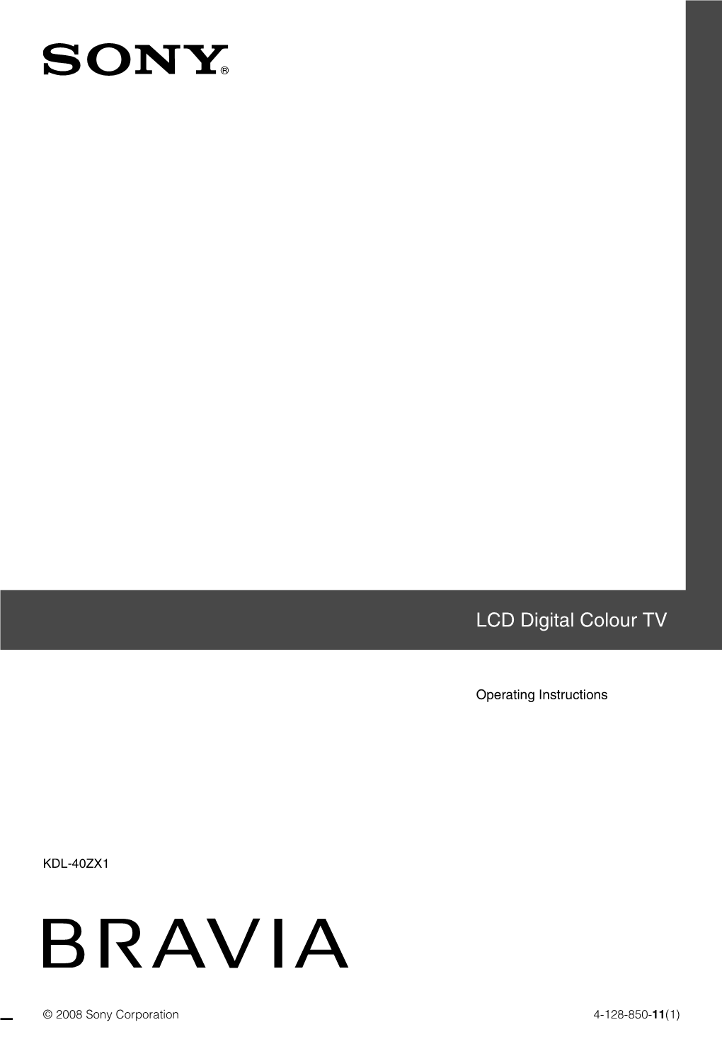 LCD Digital Colour TV