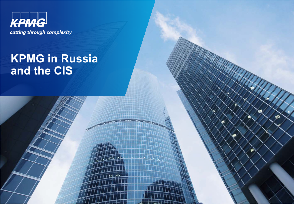 KPMG in Russia and the CIS Norilsk Nickel and KPMG Worldwide