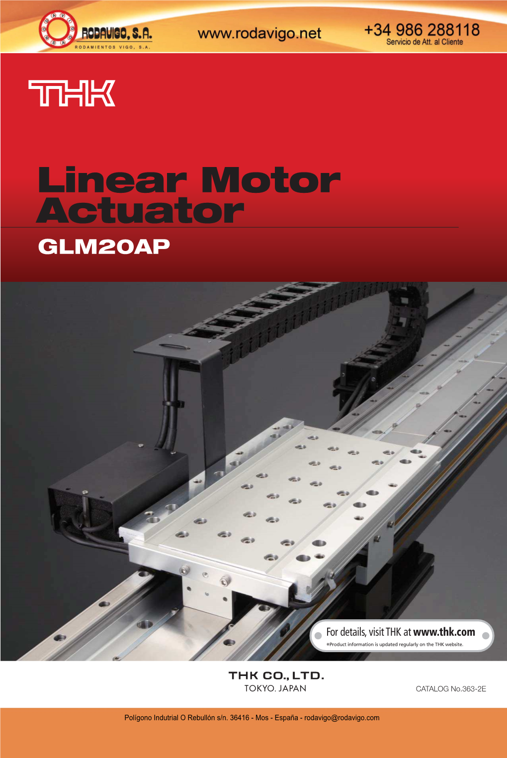 Linear Motor Actuator GLM20AP