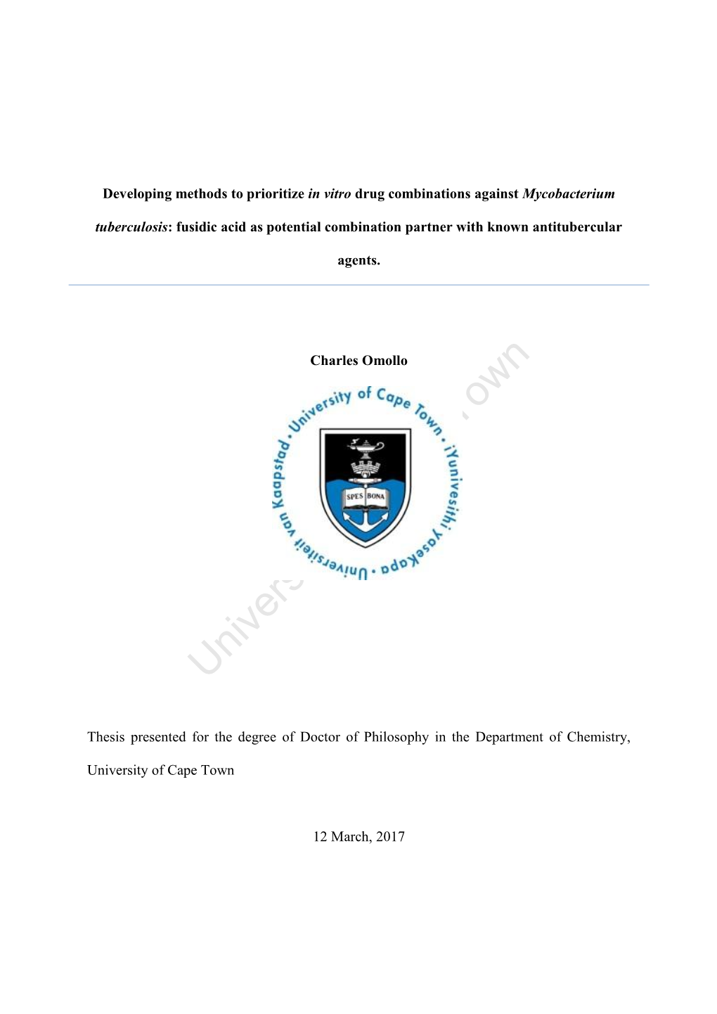 Developing Methods to Prioritize in Vitro Drug Combinations Against Mycobacterium Tuberculosis