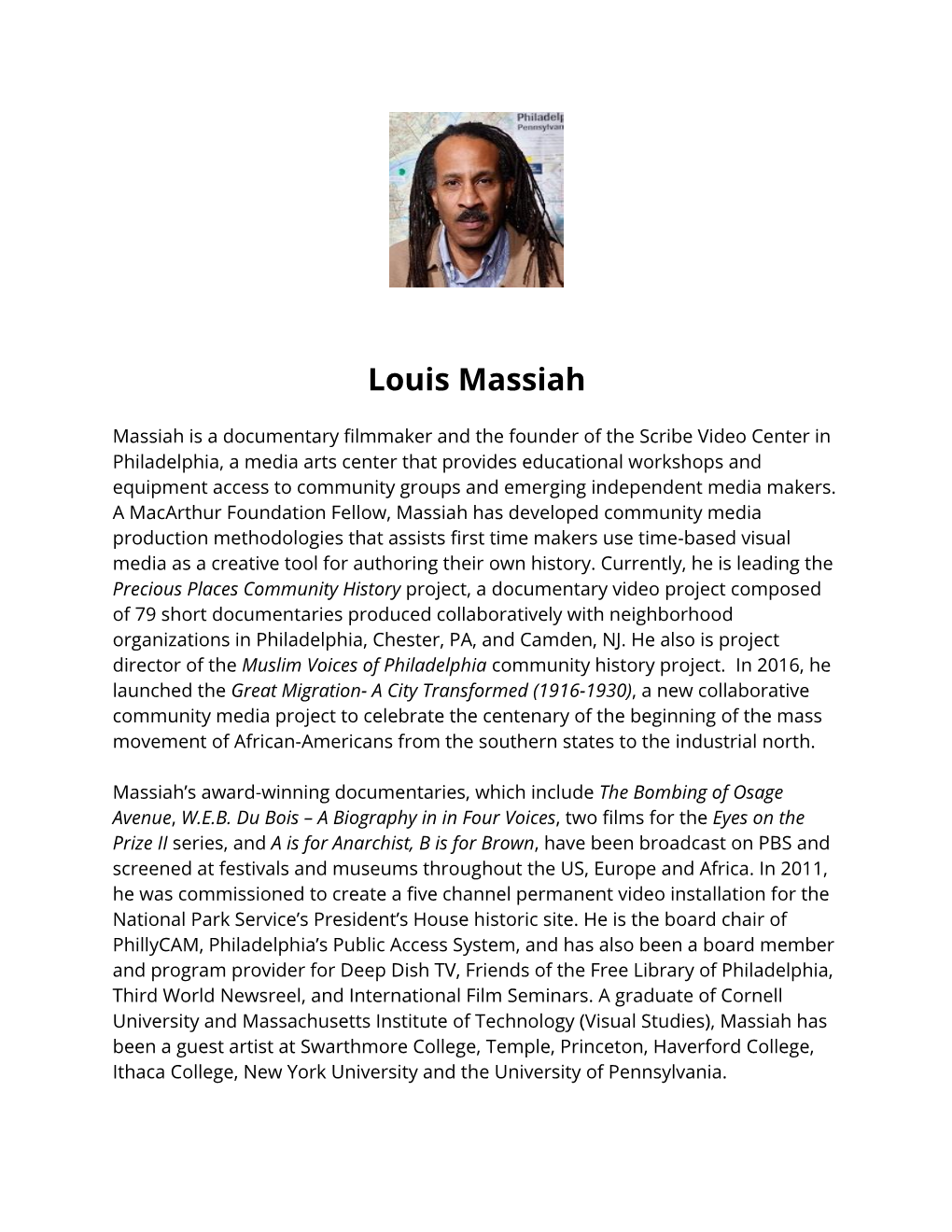 Louis Massiah