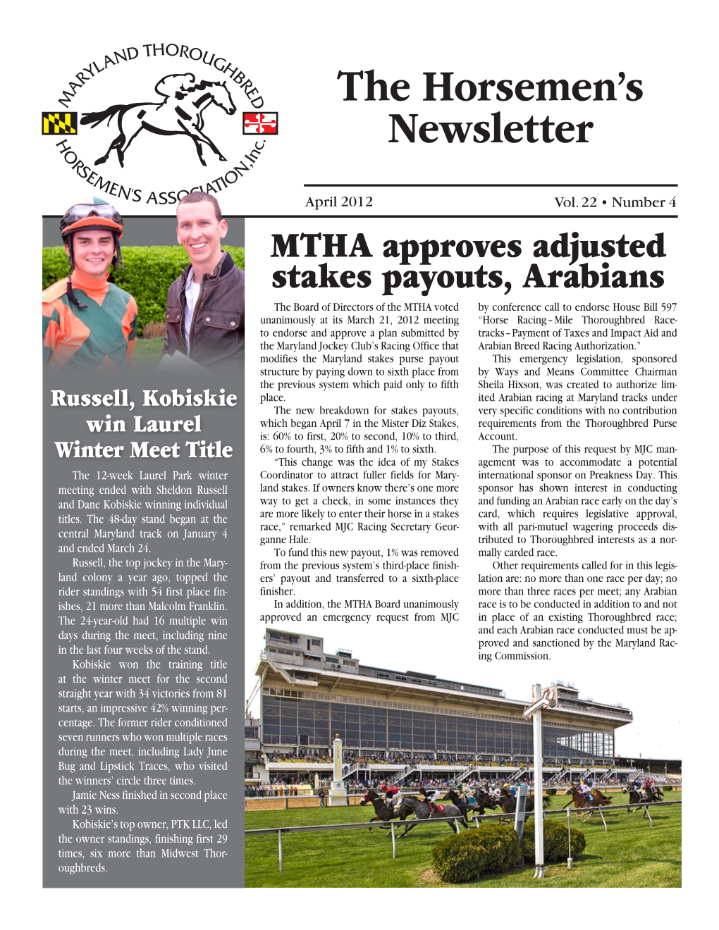 The Horsemen's Newsletter