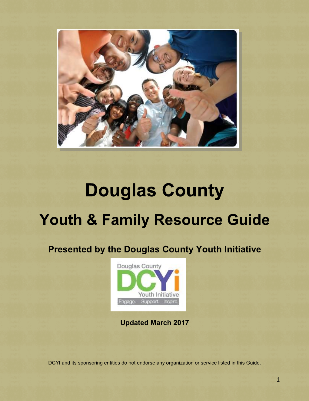 Youth and Family Resource Guide