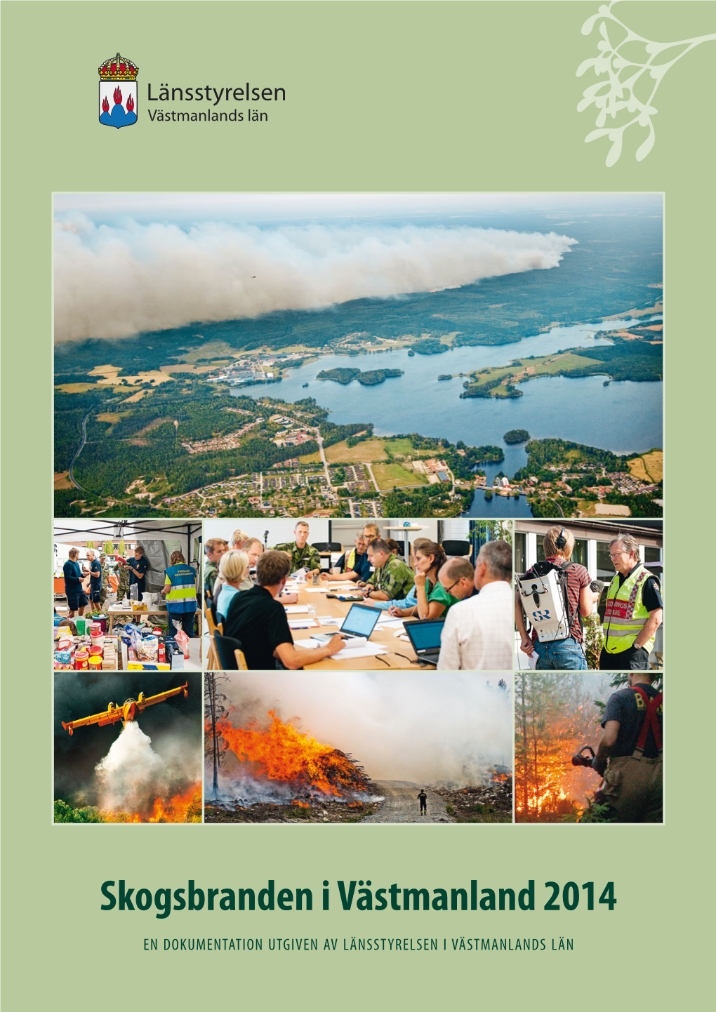Skogsbranden I Västmanland 2014