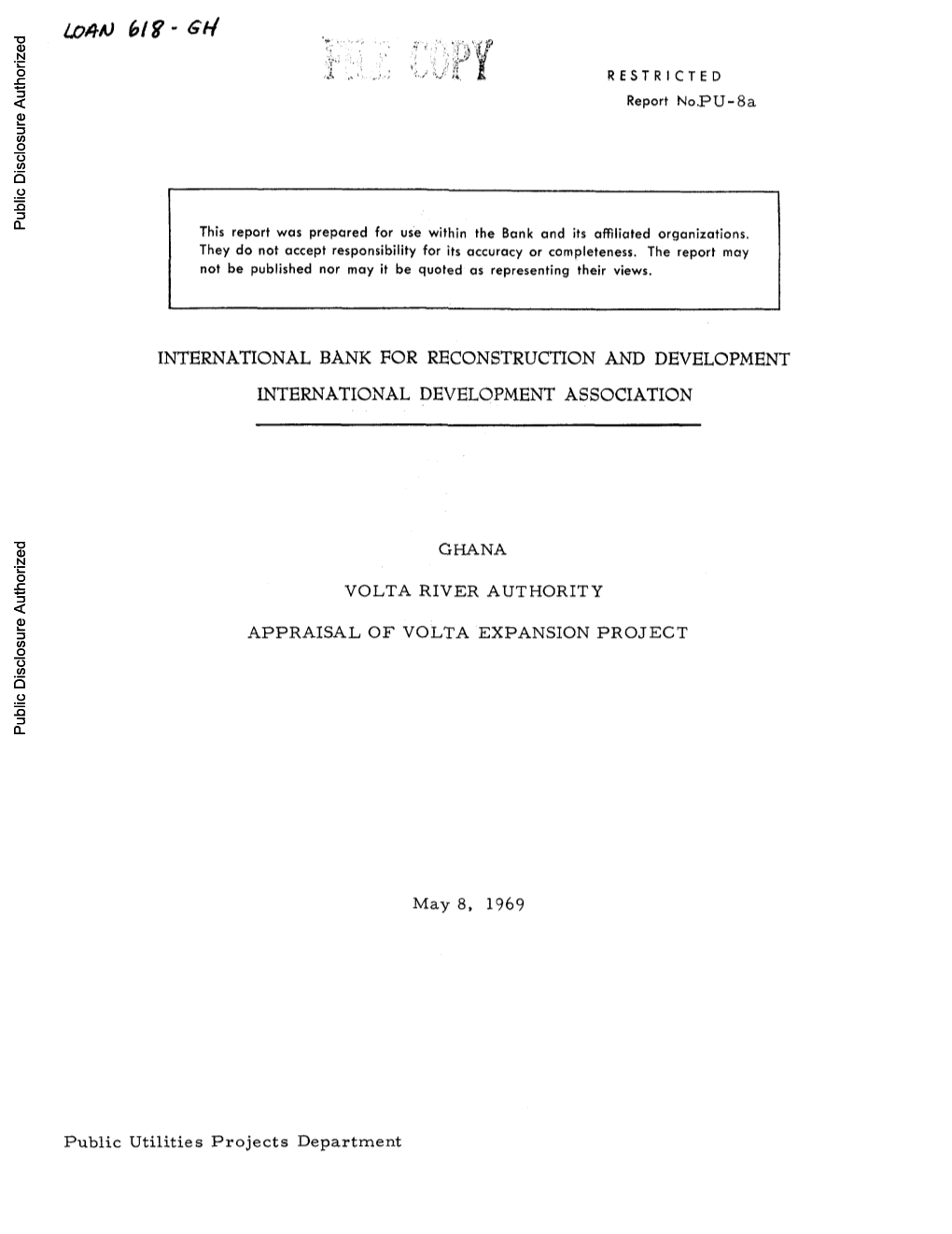 World Bank Document