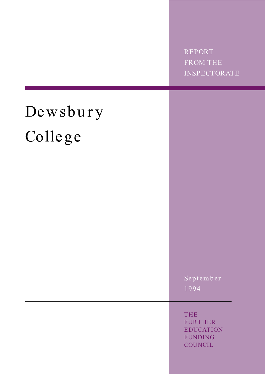 Dewsbury College