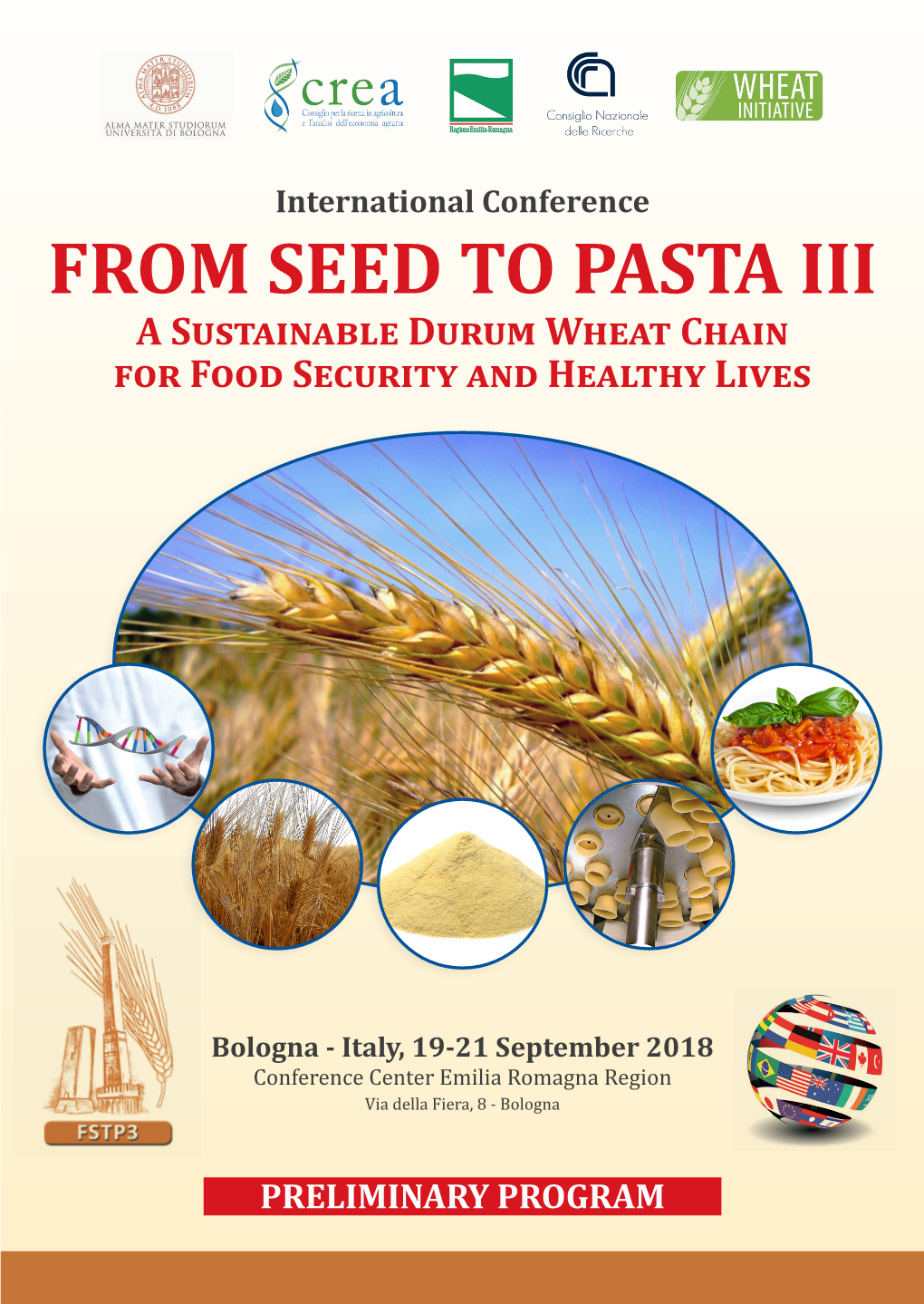 Bologna - Italy, 19-21 September 2018 Conference Center Emilia Romagna Region Via Della Fiera, 8 - Bologna