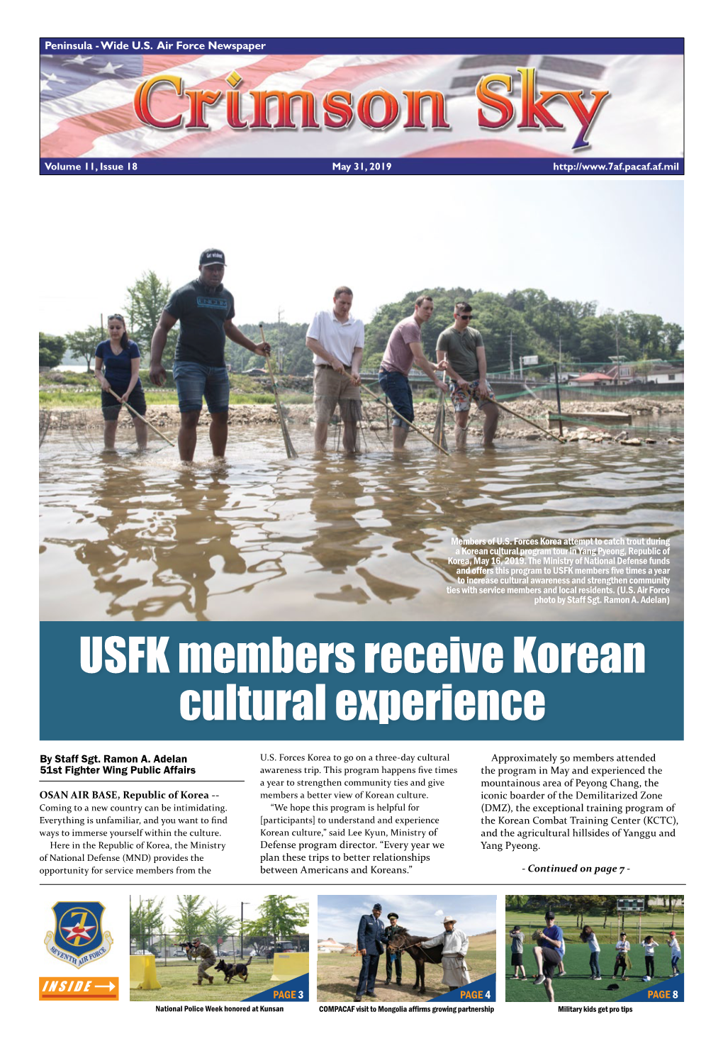 USFK Members Receive Korean Cultural Experience