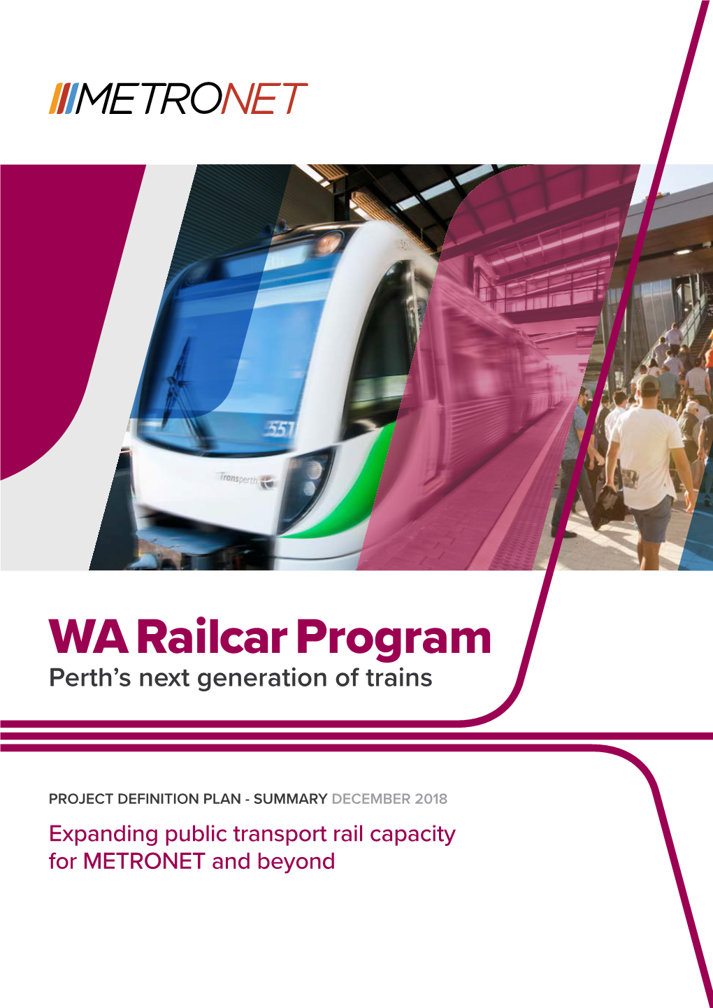 WA Railcar Program — Perth's Next Generation of Trains