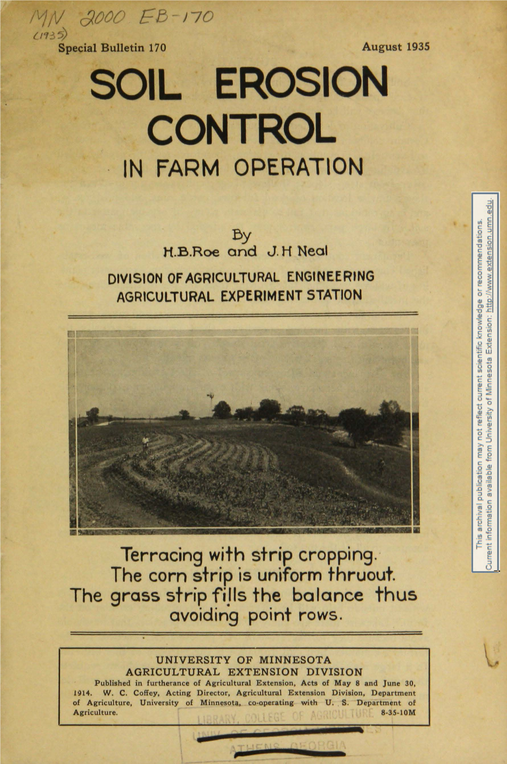 Control in Farm Operation