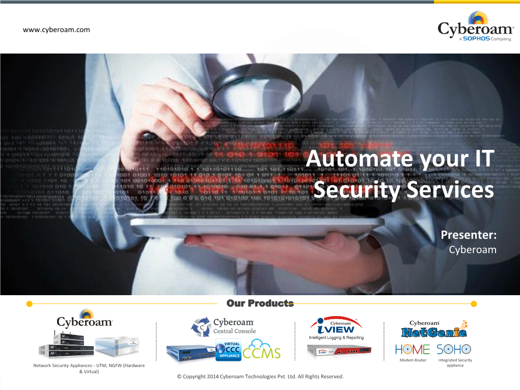 Automate Your IT Security Services