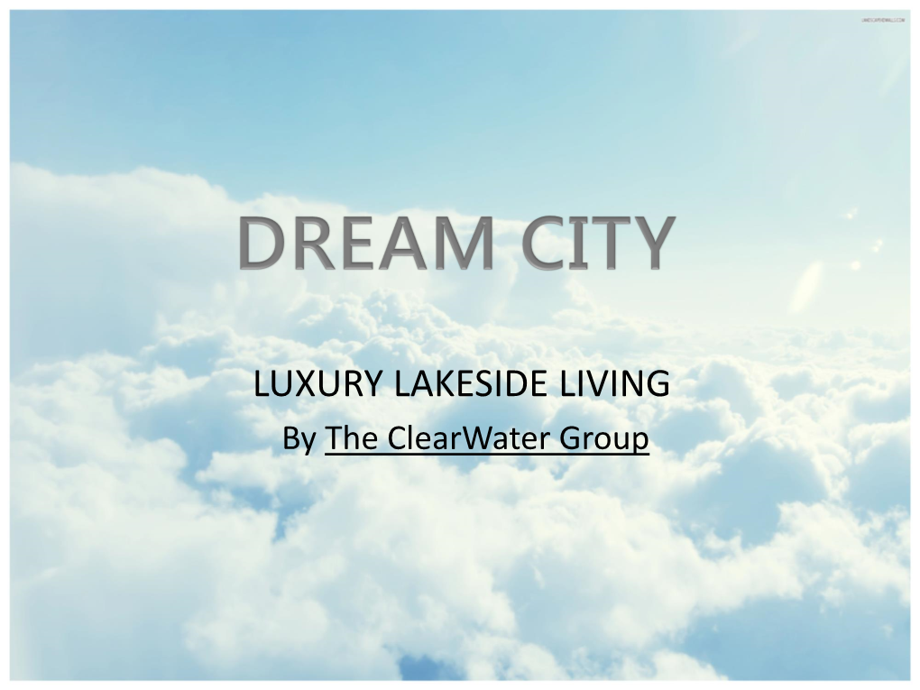 Dream City Dream City Master Plan