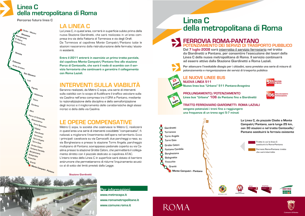 Linea C Della Metropolitana Di Roma