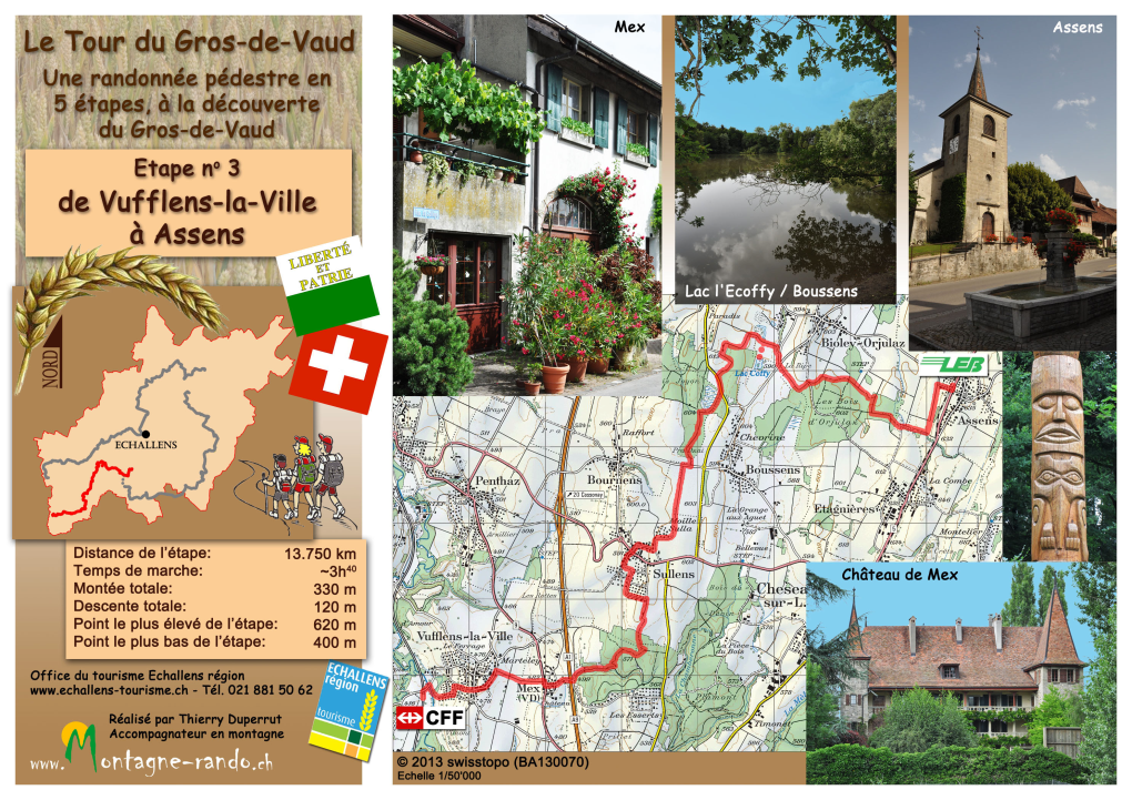 Le Tour Du Gros-De-Vaud Chemin Agricole