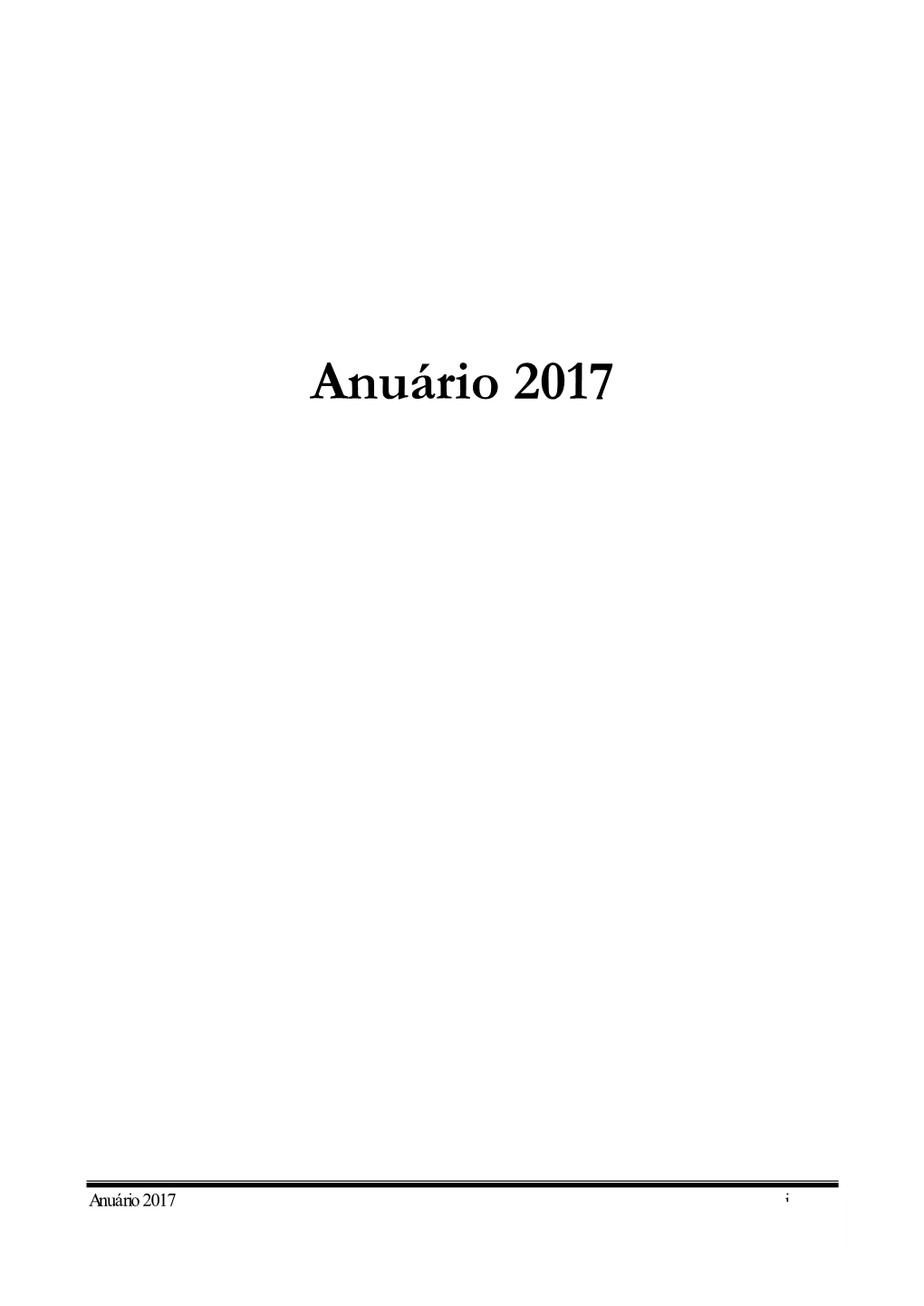 Anuário 2017