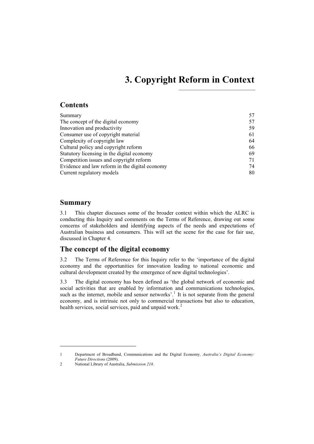 3. Copyright Reform in Context