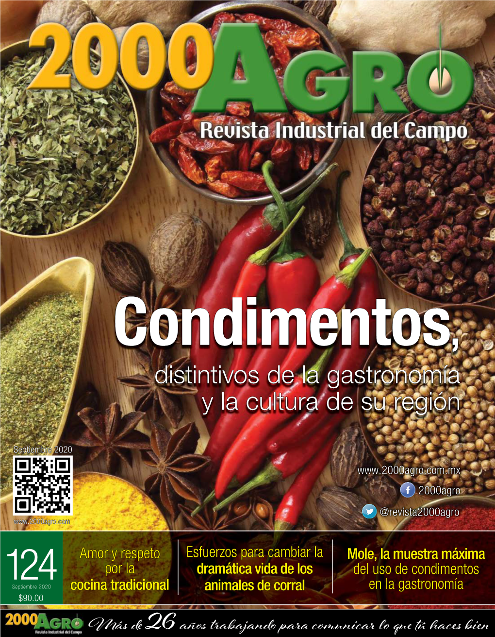 2000Agro Septiembre 2020 CONTENIDO 4 Editora-Directora General Wendy Coss Y León Wendy@3Wmexico.Com