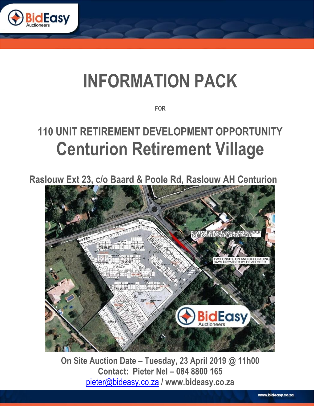 INFORMATION PACK Centurion Retirement Village