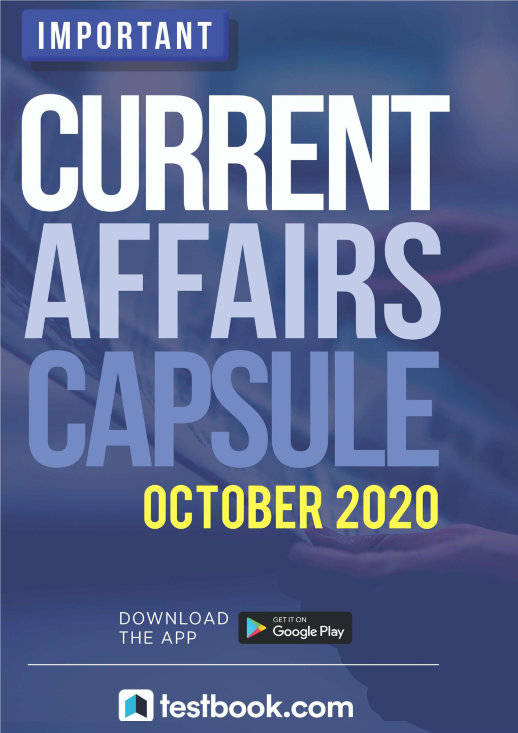 Current Affairs Monthly Capsule I September 2020 1