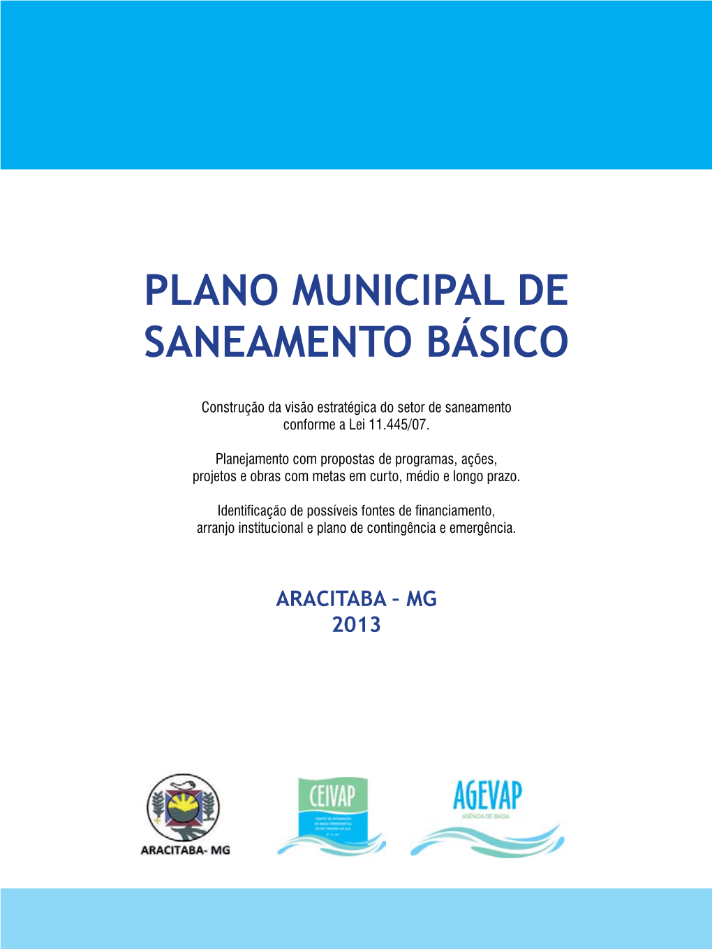 Plano Municipal De Saneamento Básico