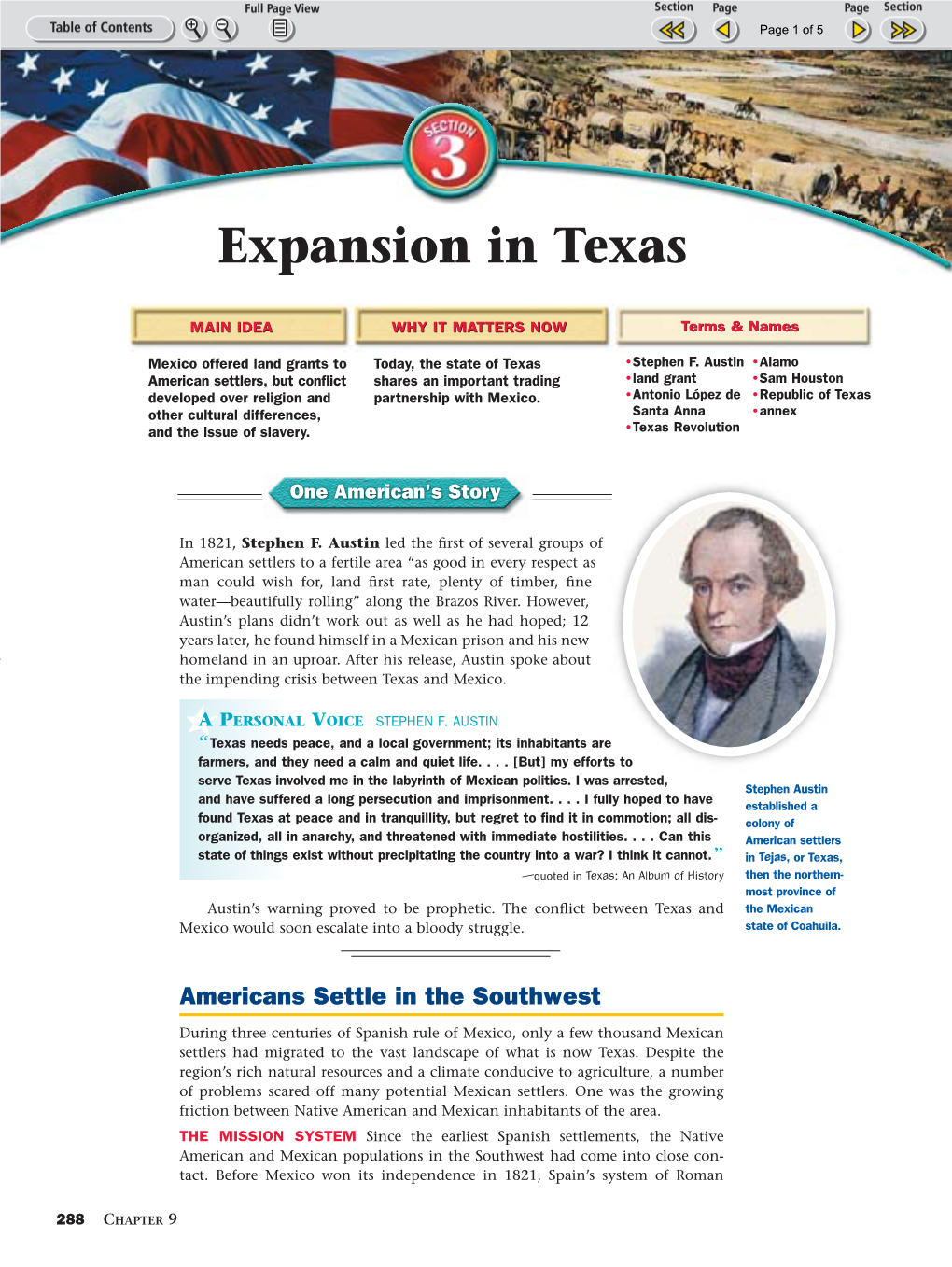 Expansion in Texas