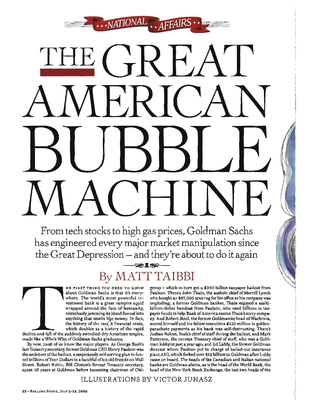 The Great American Bubble Machine