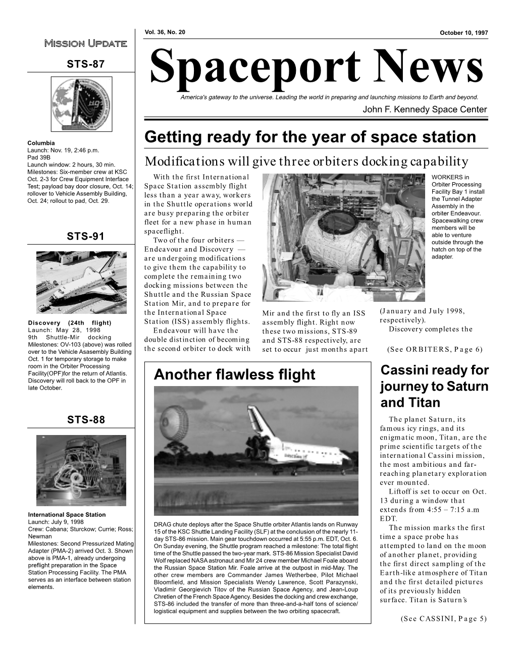 Spaceport News America's Gateway to the Universe