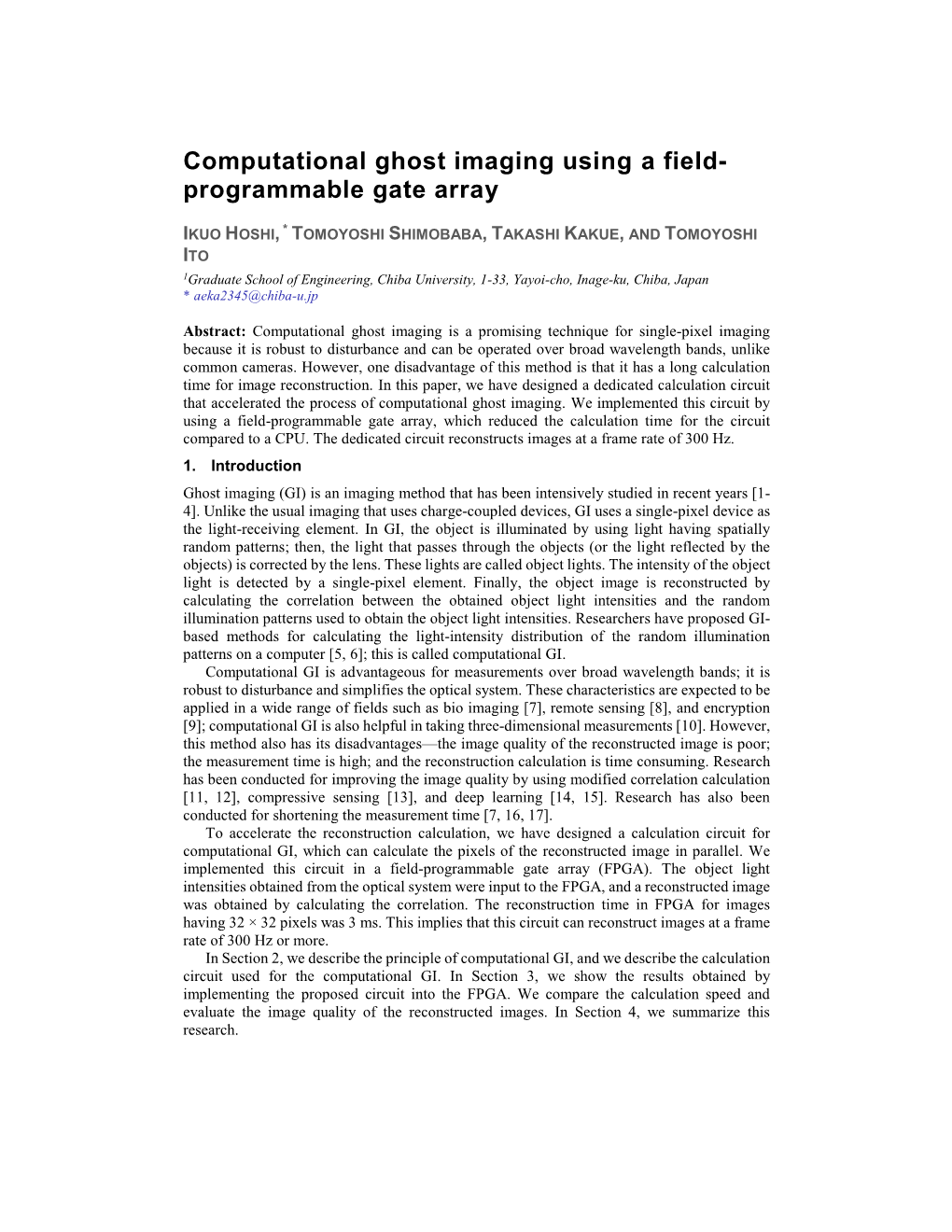 Programmable Gate Array