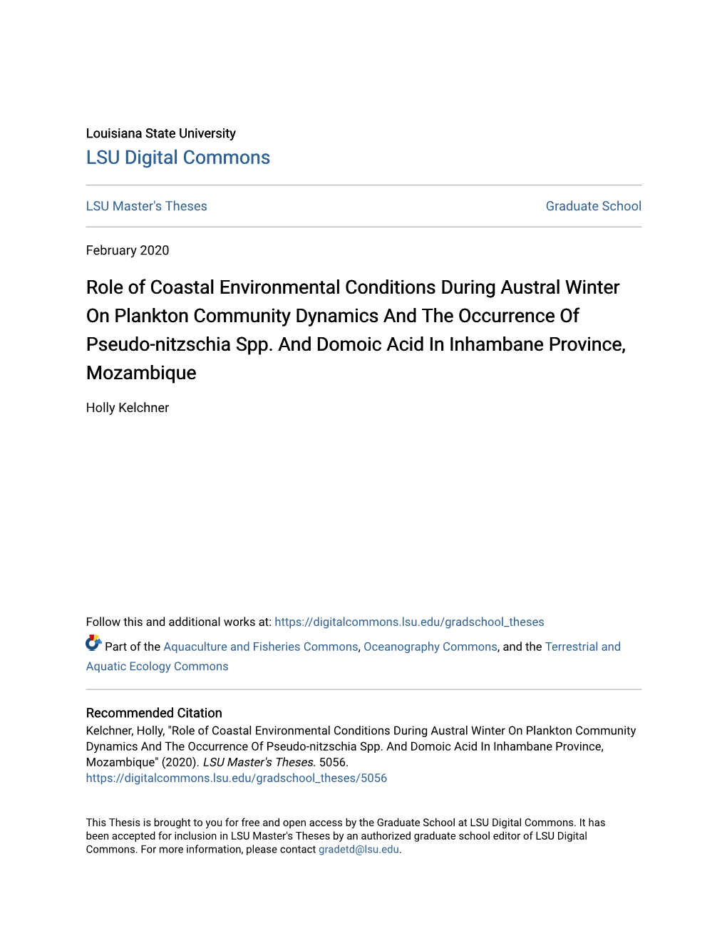 Role of Coastal Environmental Conditions During Austral Winter on Plankton Community Dynamics and the Occurrence of Pseudo-Nitzschia Spp