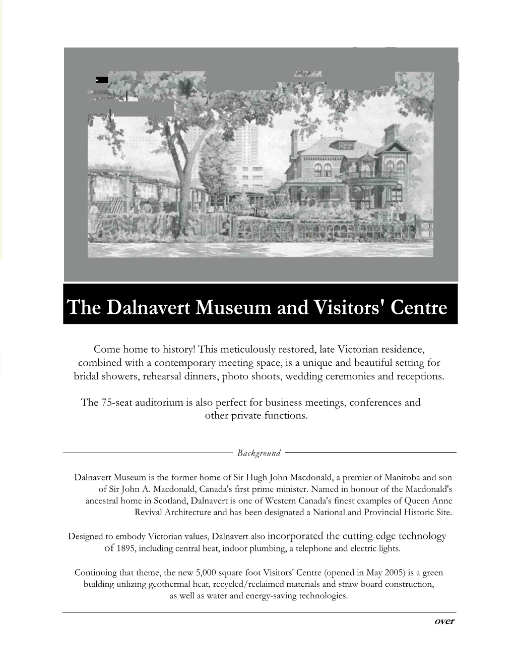 The Dalnavert Museum and Visitors' Centre