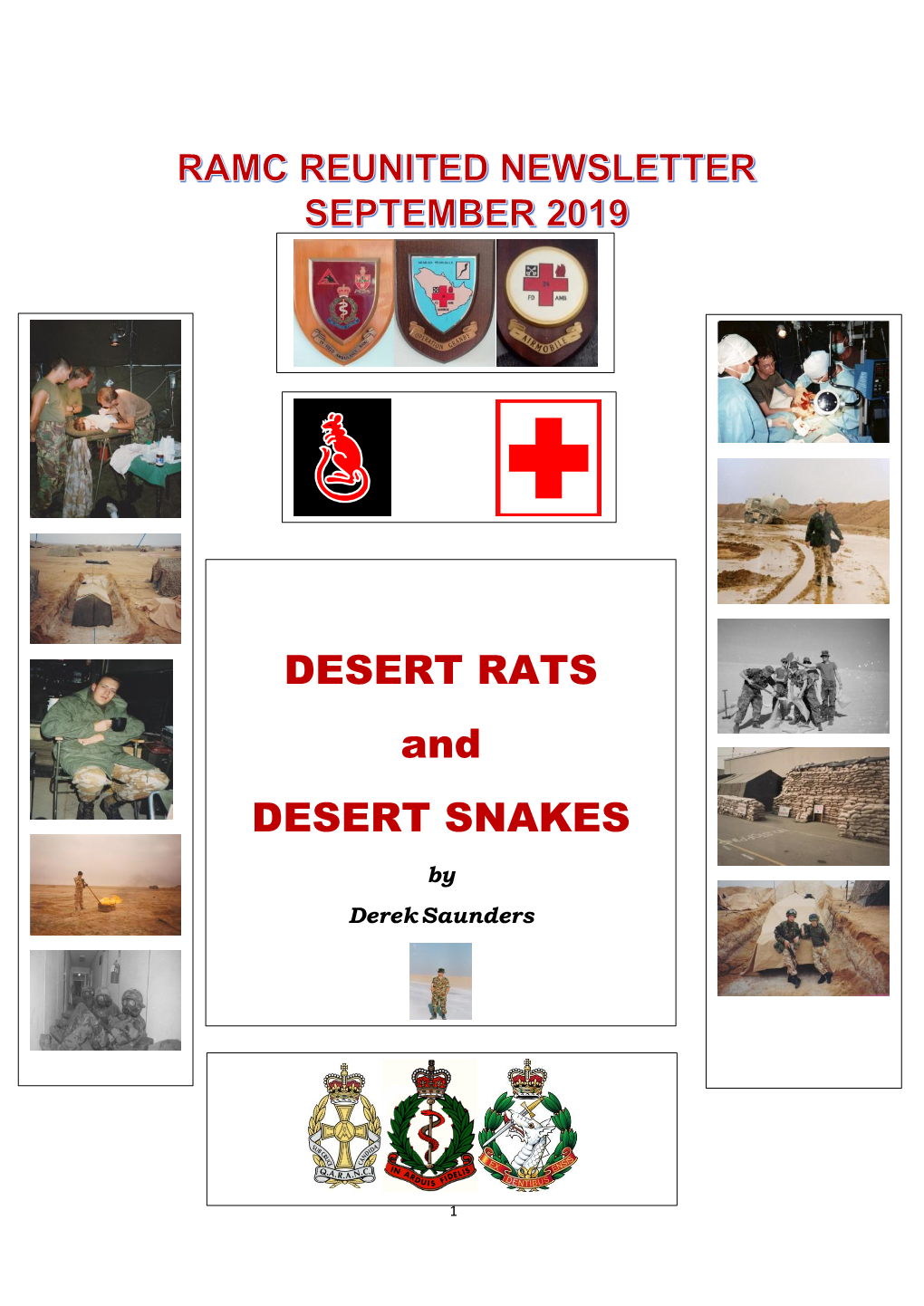 DESERT RATS and DESERT SNAKES