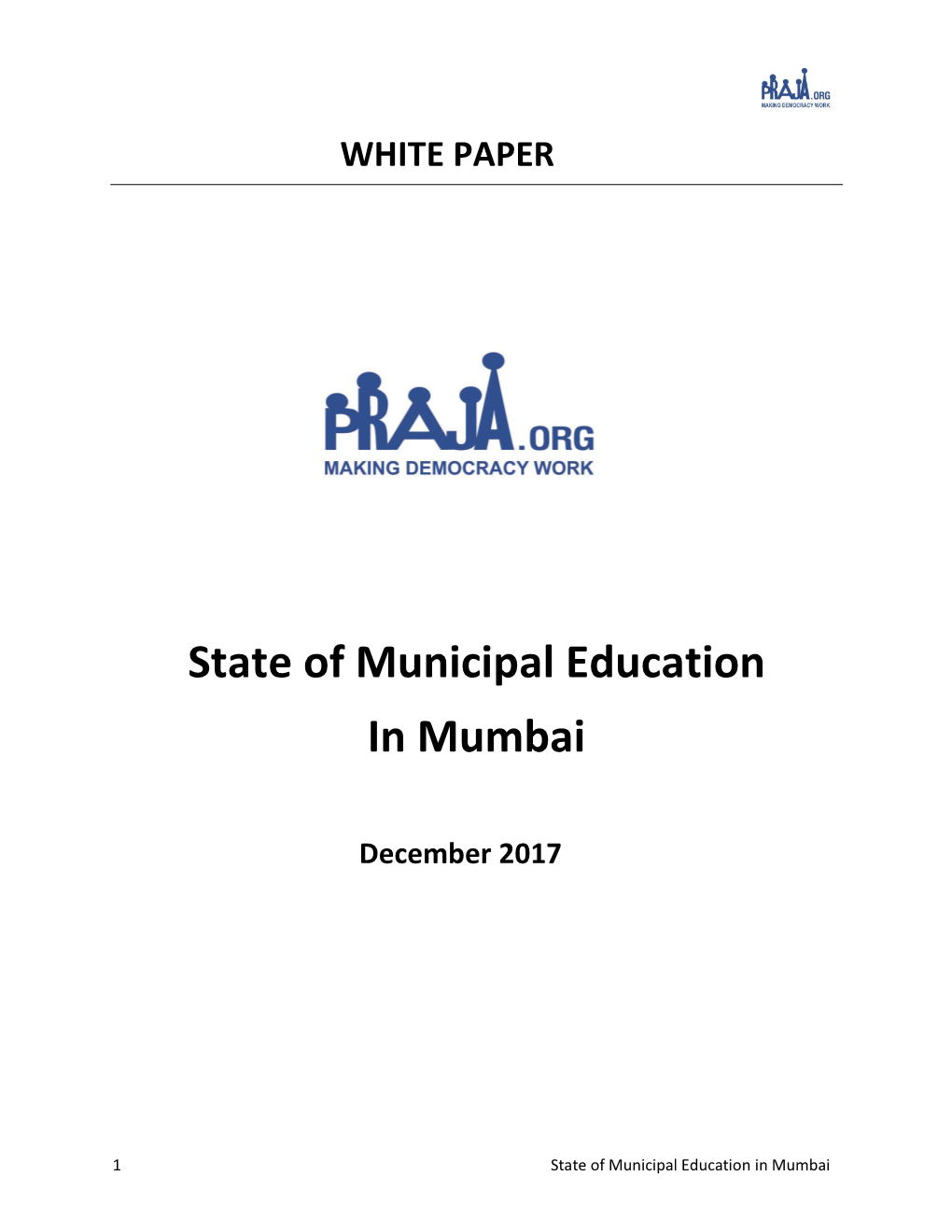 State of Municipal Education in Mumbai