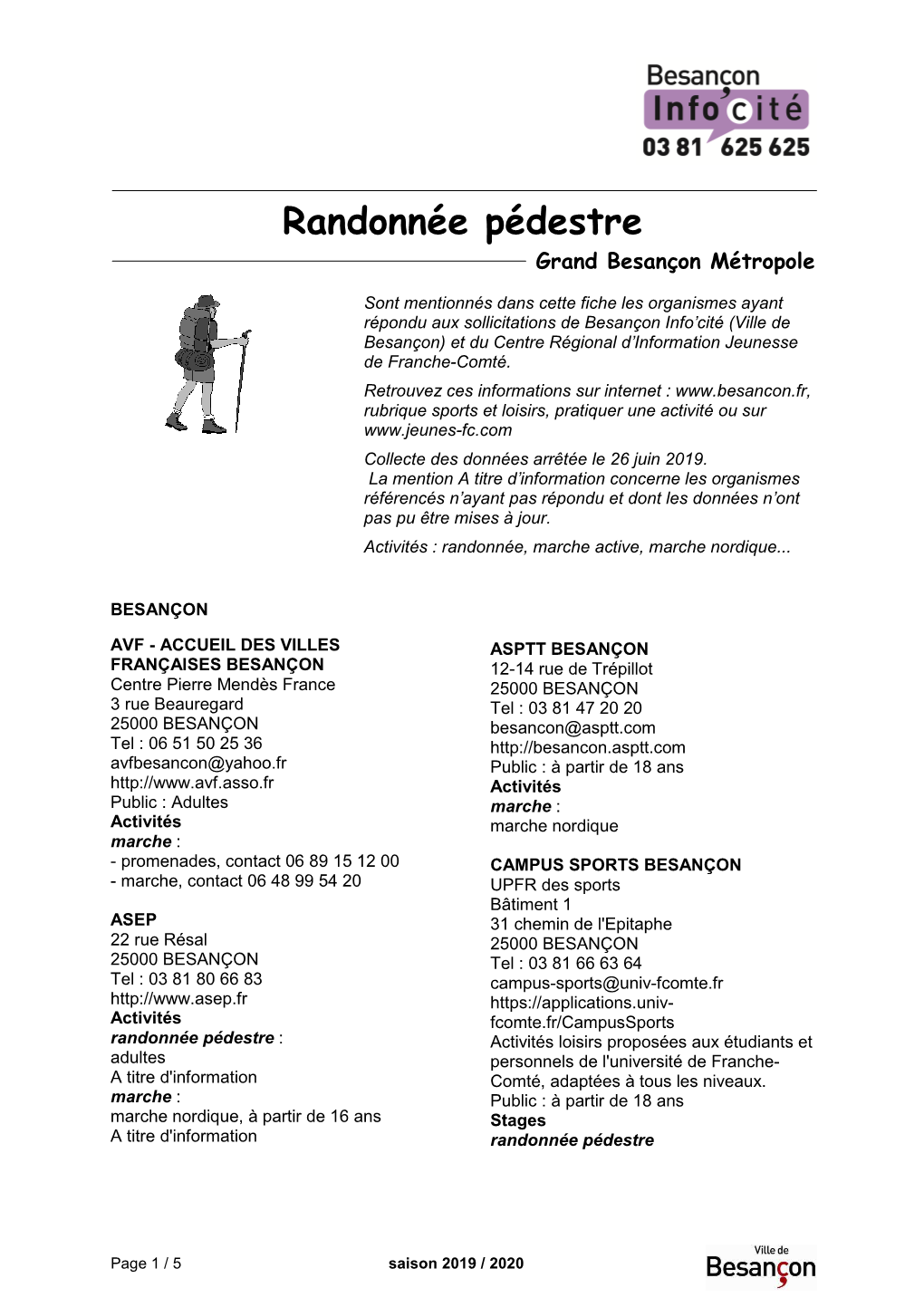 Randonnée Pédestre Ok