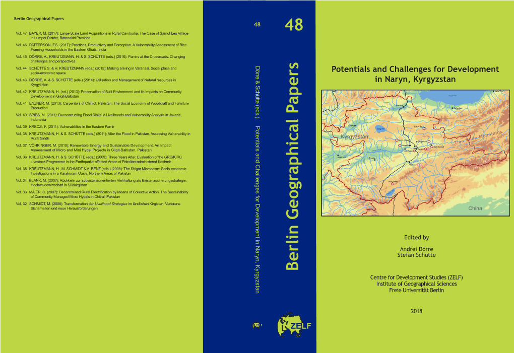 48 Berlin Geographical Papers