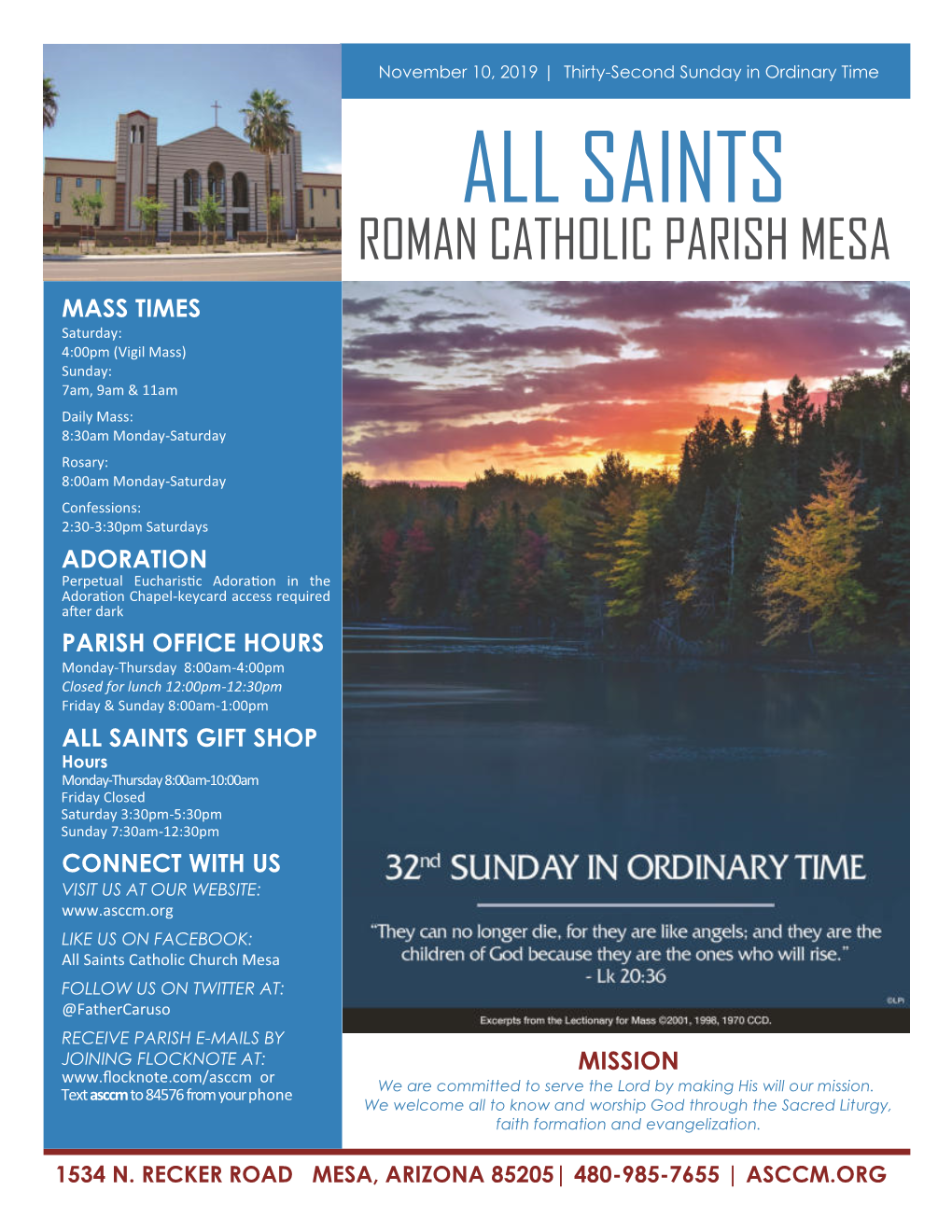 All Saints Roman Catholic Parish Mesa