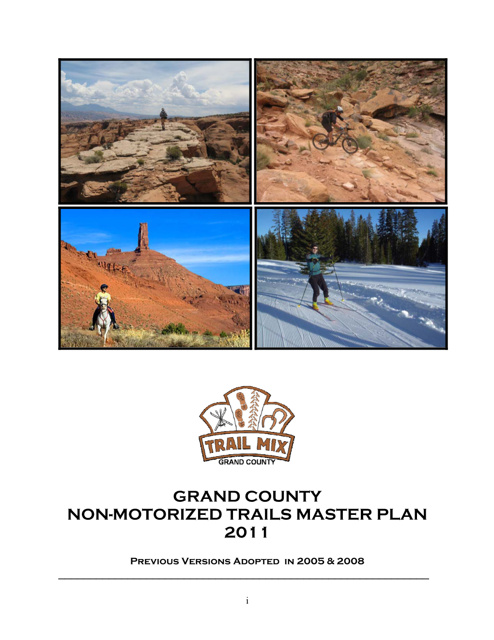 Grand County Non-Motorized Trails Master Plan 2011