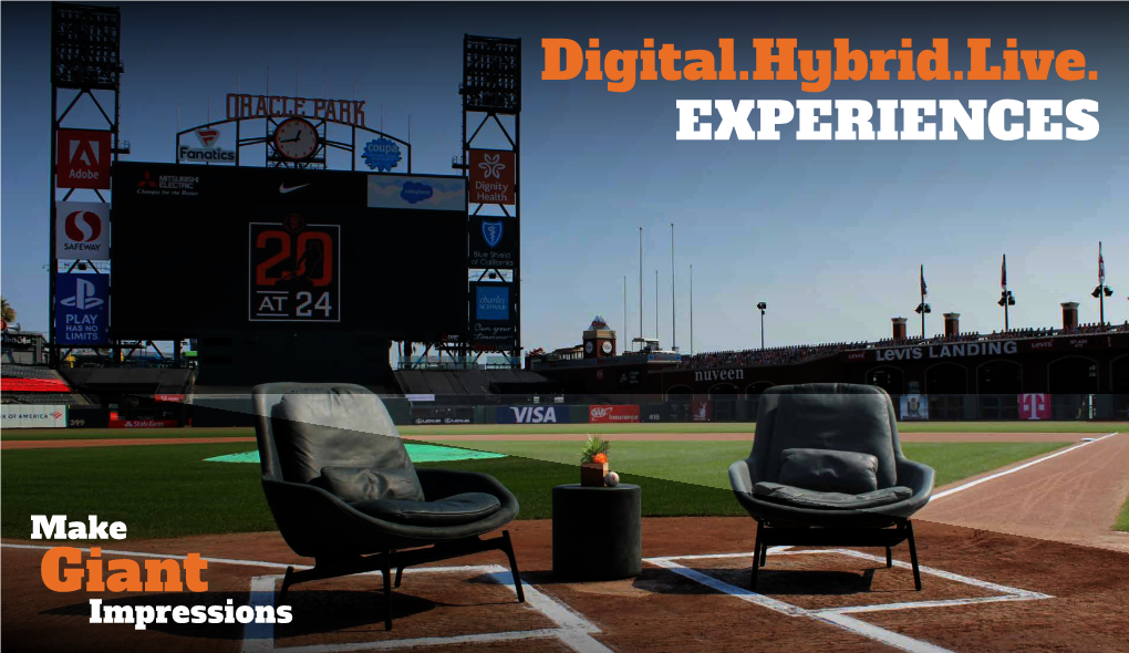 Digital.Hybrid.Live. EXPERIENCES