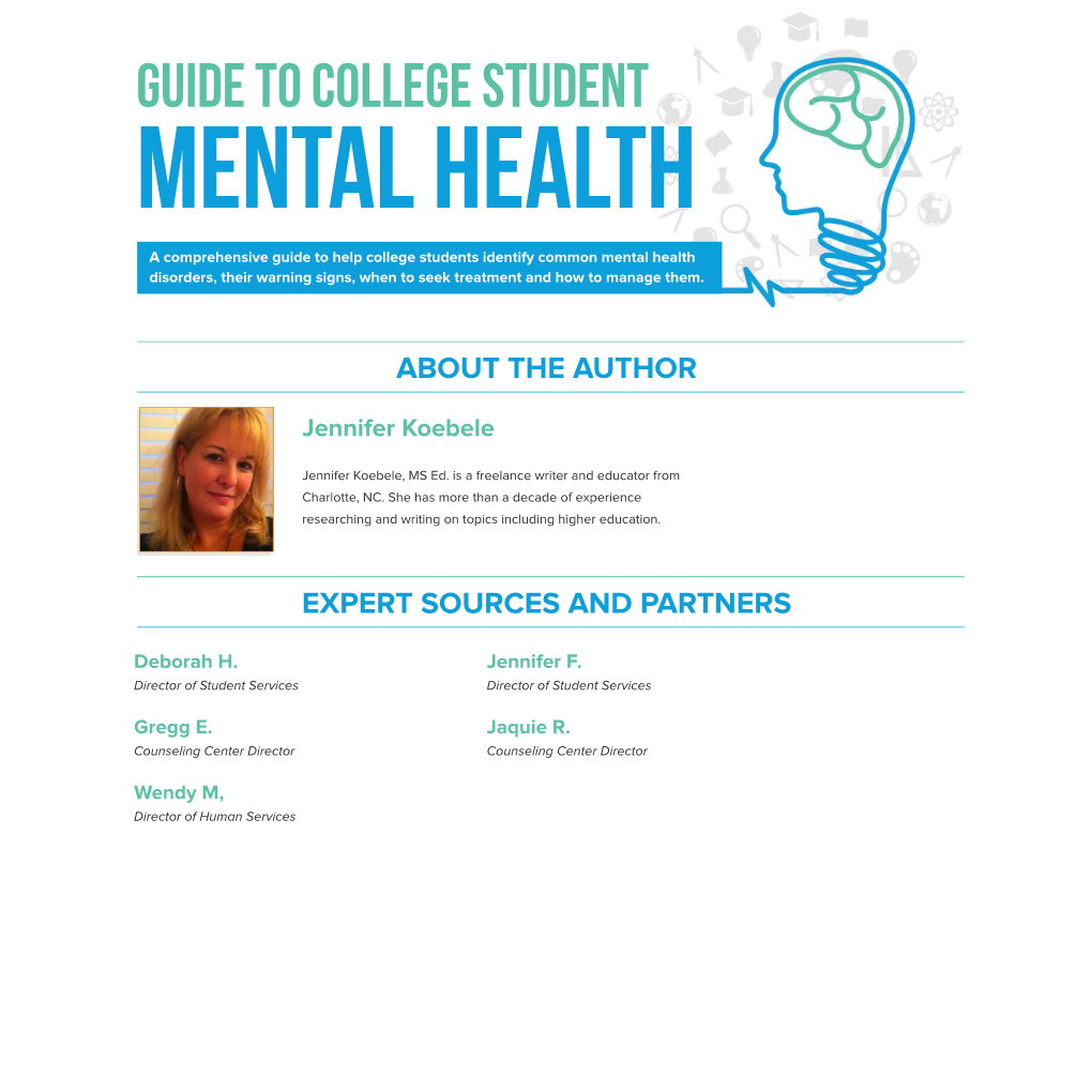 Guide to College Student Mental Health